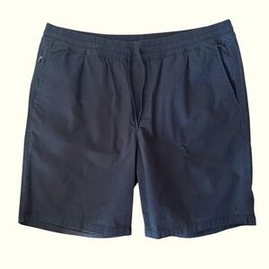 NWT Hurley Cotton Ripstop Pull On Shorts Black Size XL